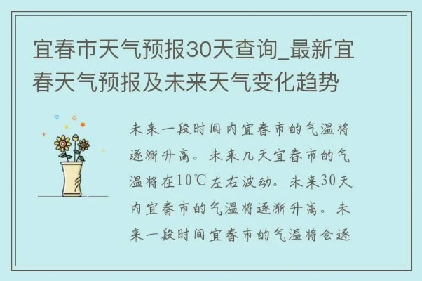 宜春天气预报15天查询(宜春天气预报查询30天) 宜春天气预报15天查询(宜春天气预报查询30天)