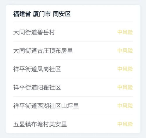 最新疫情最新消息（最新疫情最新消息中高风险区名单）