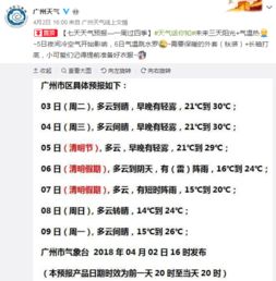 广州天气30天预报（广州天气30天预报最新消息查询表）